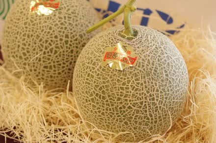 日原メロン販売 北海道産赤肉マスクメロンを通販で取寄。